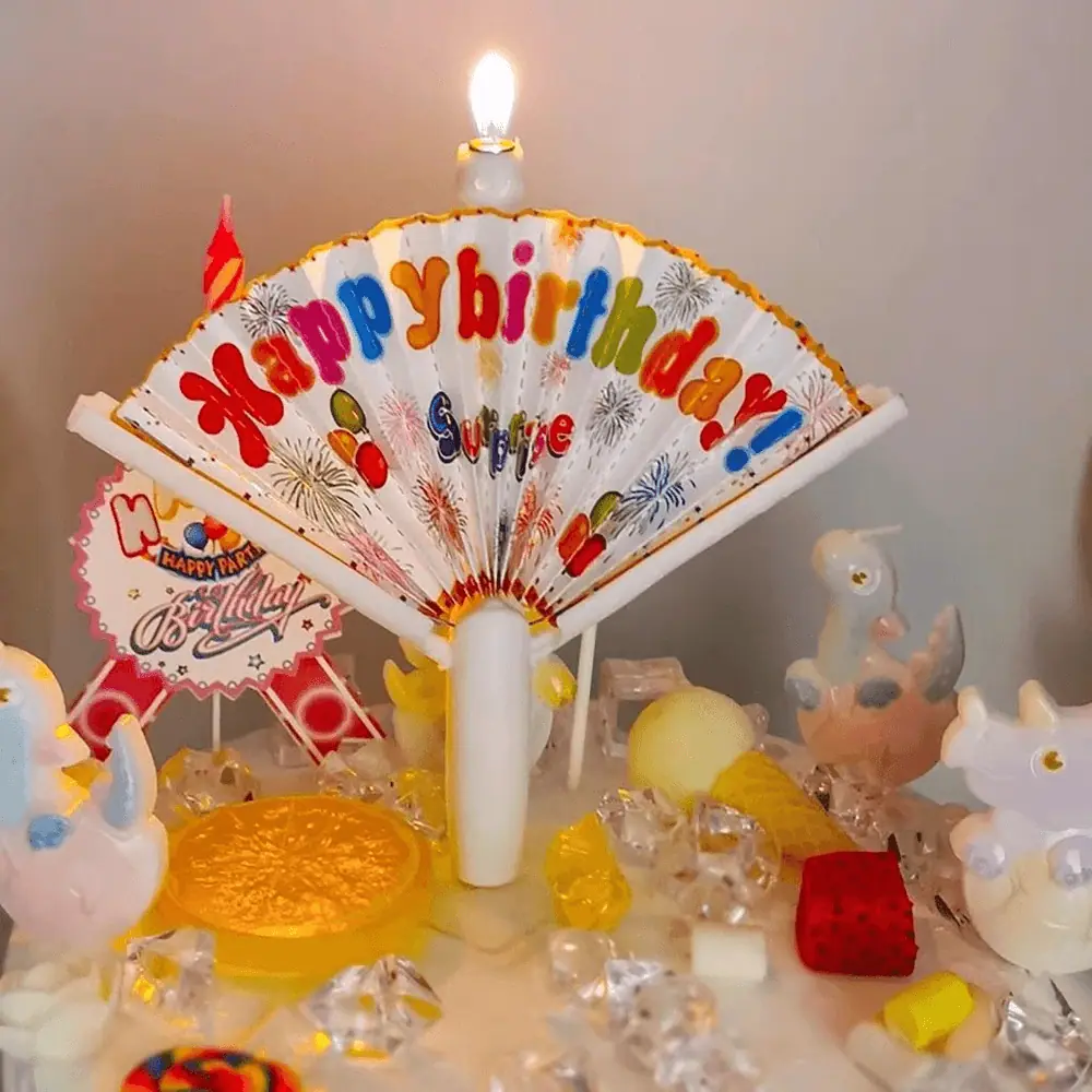 Cake & Vanilla Birthday Candle — Aurelia Candles