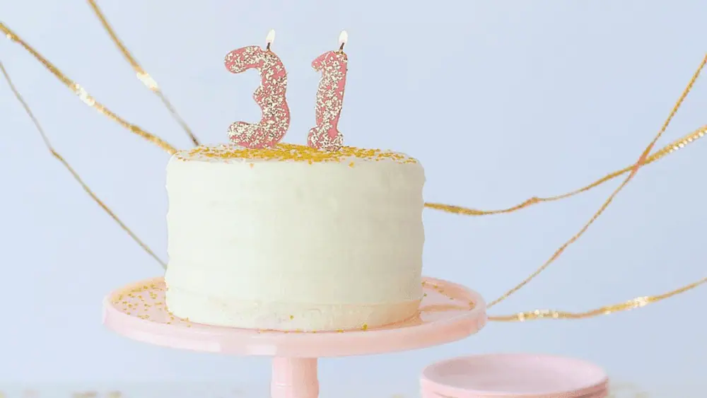 Birthday Bloom Floral Candle — Aurelia Candles
