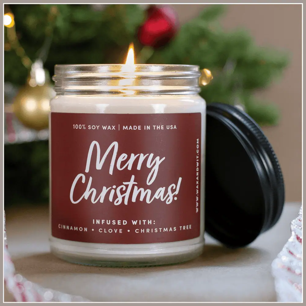 Holiday Gift Crystal Candle — Aurelia Candles
