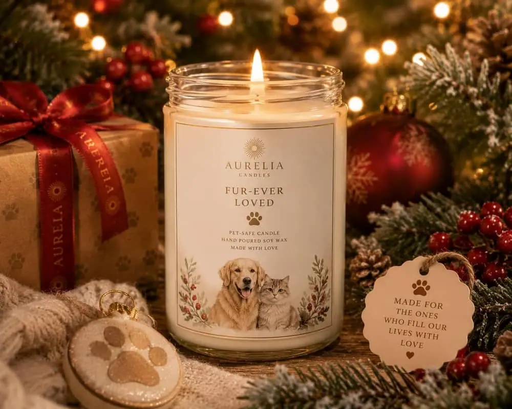 Cozy Christmas Eve Candle — Aurelia Candles