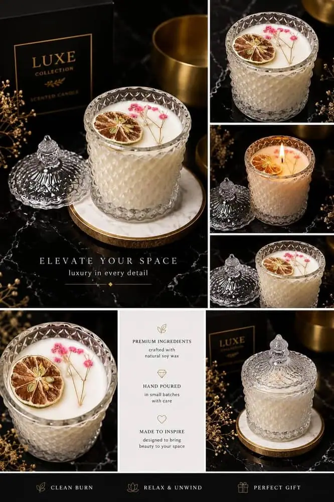 Crystal Candle — Aurelia Candles
