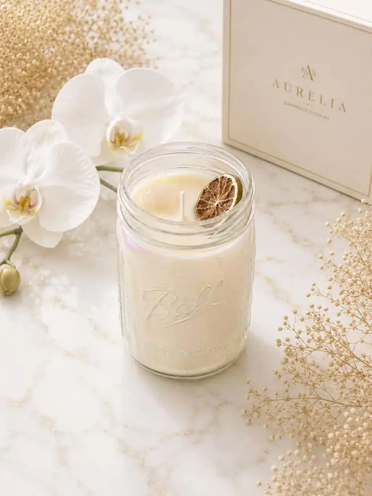 Mason Jar Candle — Aurelia Candles