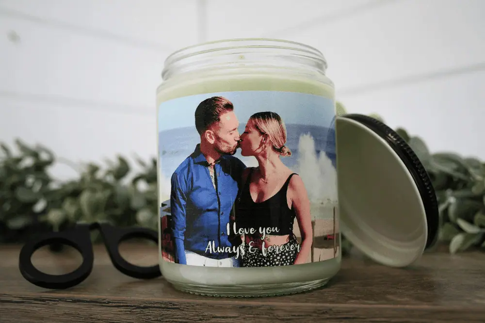 Graduation Photo Candle — Aurelia Candles