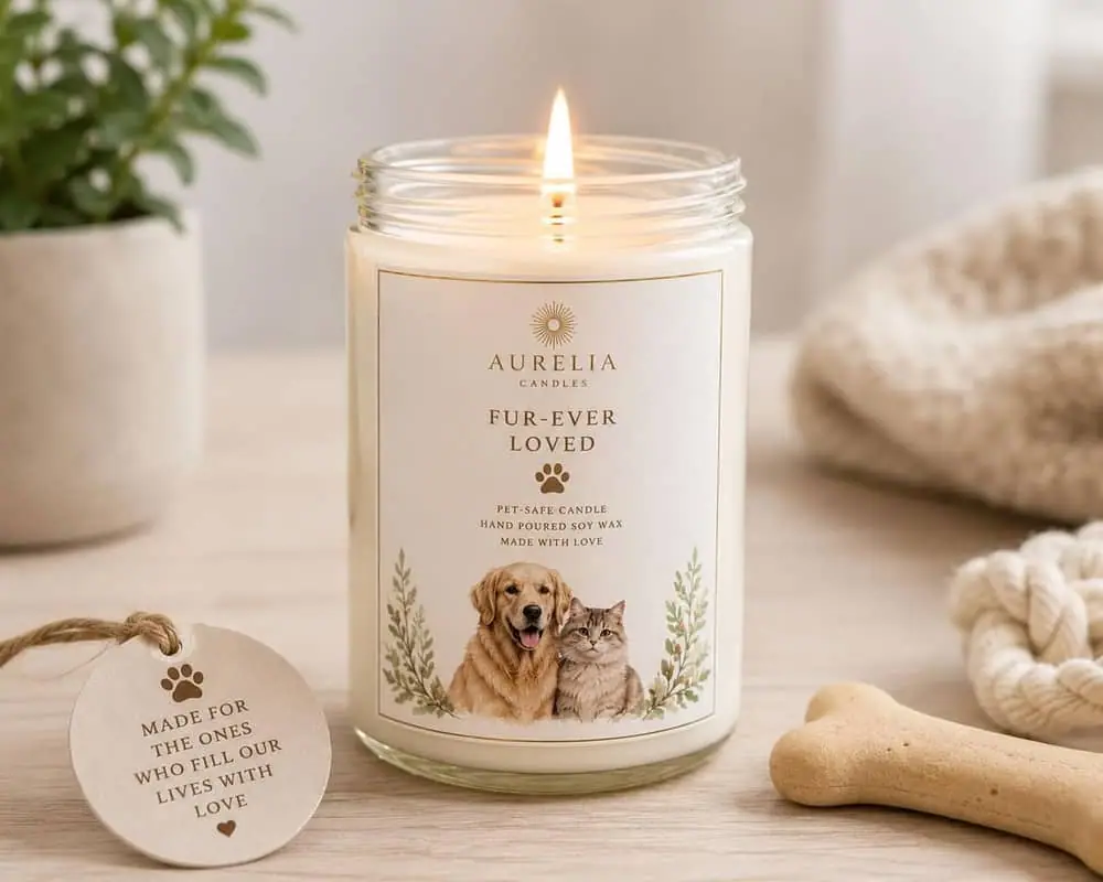 Anniversary Photo Candle — Aurelia Candles
