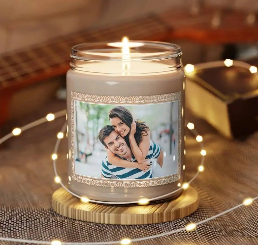 Personalized Portrait Candle — Aurelia Candles